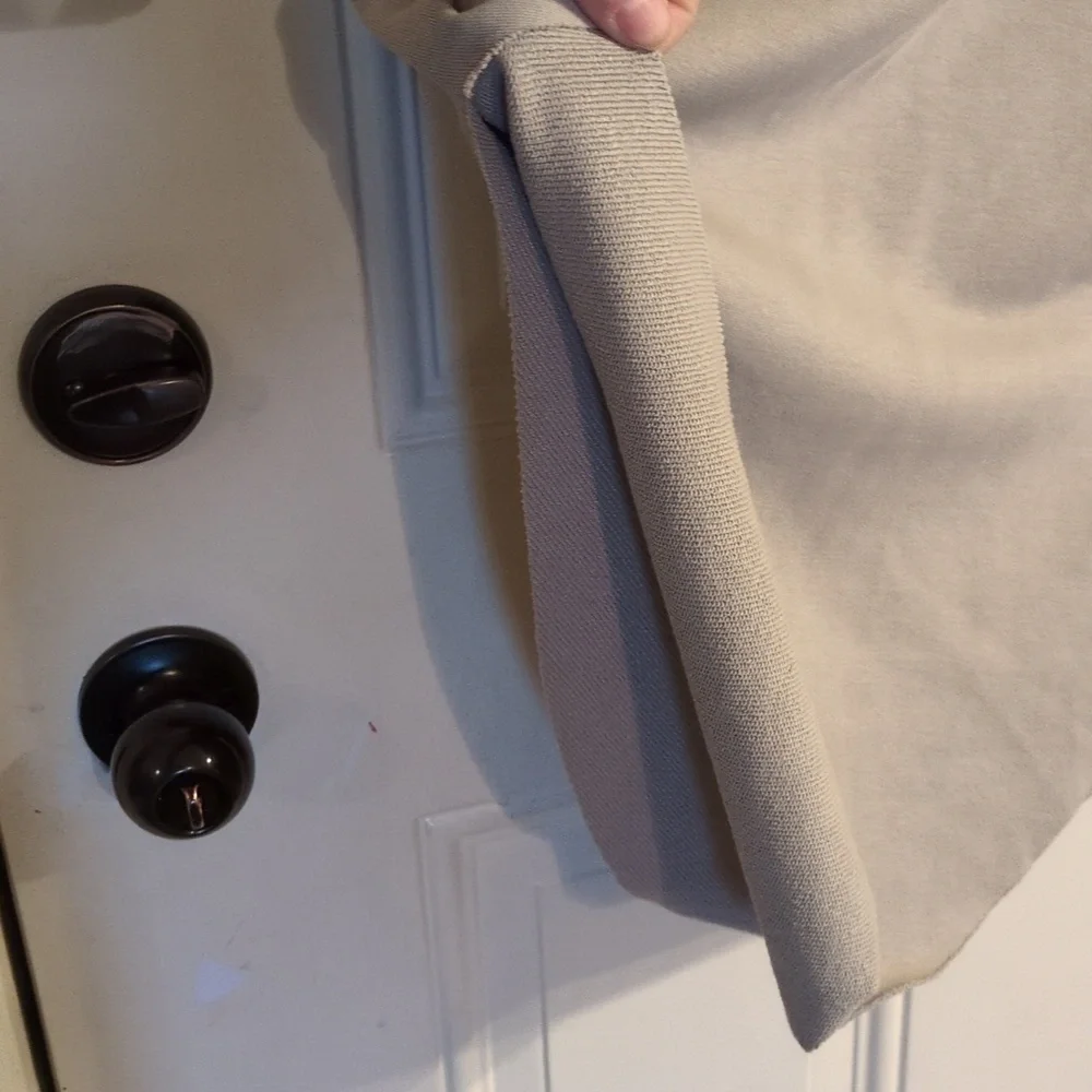 Tart Collections Hasma Oatmeal Drawstring Midi Skirt NWT High Low Raw Hem - Picture 3 of 14